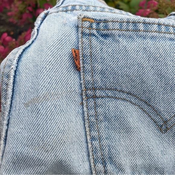 Levi's 619 orange tab vintage 1990s jeans size 27 - Picture 4 of 16